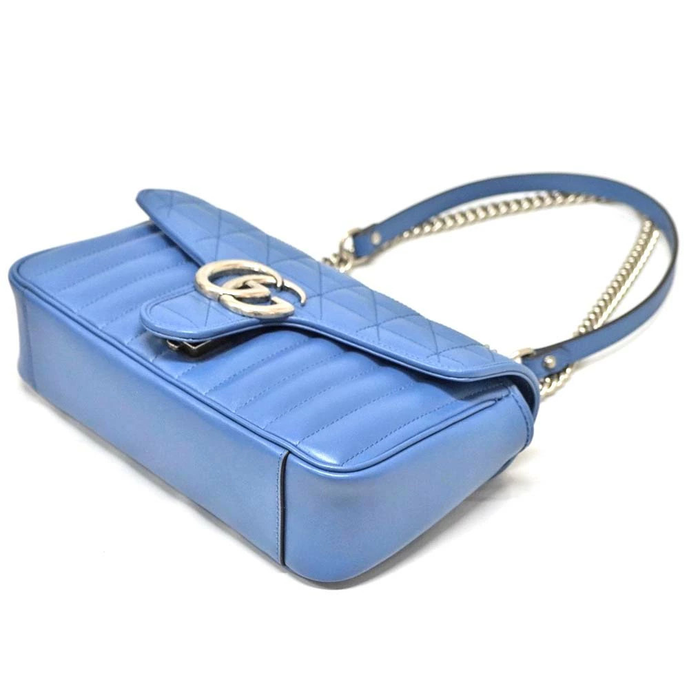Gucci Chain Shoulder Bag Blue - Picture 11 of 11